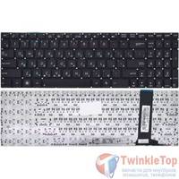 Клавиатура для Asus N56 черная без рамки