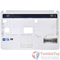Верхняя часть корпуса ноутбука Samsung R530 / BA81-08506A белый