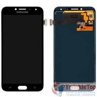 Модуль (дисплей + тачскрин) для Samsung Galaxy J4 (2018) SM-J400F черный (копия) (регулируемая подсветка)