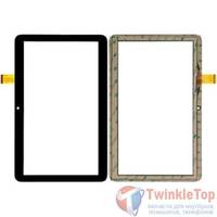 Тачскрин 10.1" 51 pin (156x247mm) DXP2-0289-101A-FPC D28XR18 черный