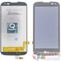 Модуль (дисплей + тачскрин) для LG K3 LTE K100DS черный