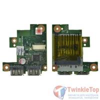Шлейф / плата Toshiba Satellite L635 / V000240450 на USB