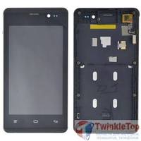 Модуль (дисплей + тачскрин) для Micromax D305 черный