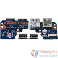 Шлейф / плата HP Pavilion dm4-2000 / 6050A2408401 на USB