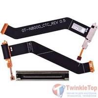 Шлейф / плата Samsung Galaxy Note 10.1 N8000 GT-N8000_30PIN_FPCB_REV0.5 на системный разъем