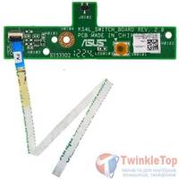 Шлейф / плата ASUS K54C / K54L_SWITCH_BOARD REV: 1.1 на кнопку включения