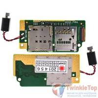 Шлейф / плата Lenovo TAB 2 A10-30 3G/LTE A6500_Pi8kb на SIM reader