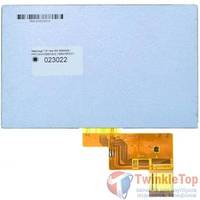 Дисплей 7.0" / шлейф 40 pin 800x480 (104x165mm) 3mm / FPC3-WVN70001AV2