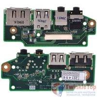 Шлейф / плата Asus N61 / N61VG AUDIO BOARD REV: 1.1 на аудио разъем