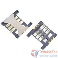 Разъем Mini-Sim 16-17mm x 16-17mm x 1,5mm KA-155
