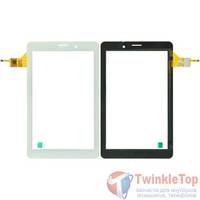 Тачскрин 8.0" 6 pin (129x208mm) RS8F373-V2.1 белый (С отверстием под динамик)