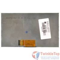 Дисплей 7.0" / шлейф 30 pin 1024x600 (97x164mm) 3mm / YQL070CNIS30-K4