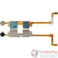 Шлейф / плата Samsung Galaxy Note 10.1 2014 Edition SM-P600 (Wifi) SM_P605 SIM SD MOTOR R0.8 на SIM reader