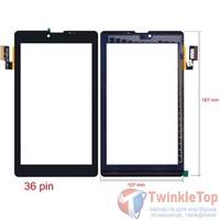 Тачскрин 7.0" 36 pin (107x188mm) SG5740A-FPC-V3-1 черный (С отверстием под динамик)
