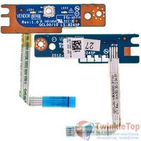 Шлейф / плата Dell Inspiron 15R (5520) (P25F) / LS-8245P на кнопку включения