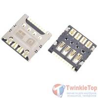 Разъем Micro-Sim 13-14mm x 13-14mm x 1,23mm LG G3 Cat. 6