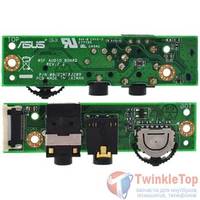 Шлейф / плата Asus W7 / 08G25WF02209 на аудио разъем
