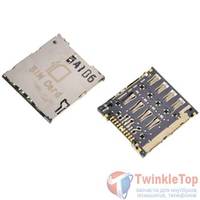 Разъем Micro-Sim 16-17mm x 14-15mm x 1,2mm Samsung Galaxy Note SHV-E160 (LTE) KA-027