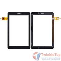 Тачскрин 8.0" 6 pin (129x208mm) RS8F373-V2.1 черный (С отверстием под динамик)