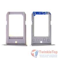 Лоток, держатель Sim Samsung Galaxy S6 edge (SM-G925F) белый