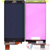 Модуль (дисплей + тачскрин) для Sony Xperia Z3 Compact D5803 черный (оригинал)