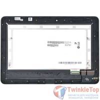 Модуль (дисплей + тачскрин) для ASUS Transformer Pad TF0310C черный с рамкой без 3G MCF-101-1521-V1.0 (черный шлейф)