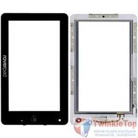 Тачскрин 7.0" 4 pin (100x160mm) A2337ASJK451 черный с рамкой