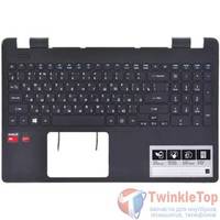 Клавиатура для Acer Aspire E5-521 (Топкейс черный)