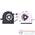 Кулер для ноутбука Toshiba Satellite A200 / UDQFZZR29C1N 3 Pin