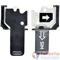 Лоток, держатель Sim Nokia Lumia 620 черный
