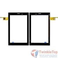 Тачскрин 8.0" 6 pin (129x207mm) RS8F531_V1.1 черный (С отверстием под динамик)