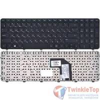 Клавиатура HP Pavilion g6-2000 черная с черной рамкой