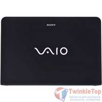 Крышка матрицы ноутбука (A) Sony VAIO SVE14 / 3FHK6LHN000 черный