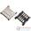 Разъем Mini-Sim 17-18mm x 16-17mm x 1,6mm LG Optimus Black P970 KA-279