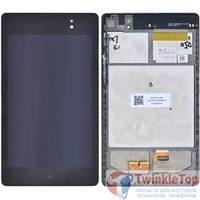 Модуль (дисплей + тачскрин) для ASUS Google Nexus 7 FHD 2013 (ME571K) k008 WIFI черный с рамкой без 3G E5DT338B