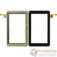 Тачскрин 7.0" 12 pin (111x186mm) TOPSUN-C0116-A1 черный Тонкий