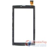 Тачскрин 7.0" 30 pin (103x182mm) fpc-dp070002-f9 черный ( с закругленными углами )