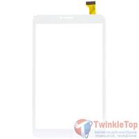 Тачскрин 8.0" 30 pin (120x203mm) DP080133-F1 V1.0 белый Камера вровень с динамиком (версия A)