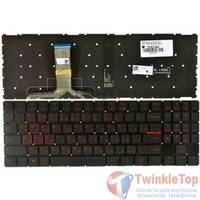 Клавиатура для Lenovo Legion Y520-15IKBN черная без рамки с подсветкой
