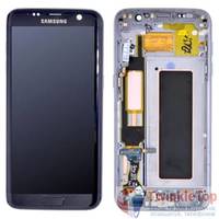 Модуль (дисплей + тачскрин) для Samsung Galaxy S7 edge (SM-G935FD) с рамкой черный